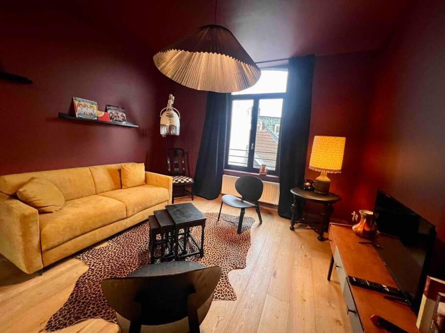 Le Retro Chic - Grand Duplex Pour 6 Dans Le Centre Apartment Liege Ngoại thất bức ảnh